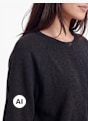 PIECES Tee-shirt Noir 122894 5