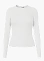 PIECES Longsleeve Weiß 122959 1
