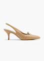 Graceland Zapatos abiertos de tacón Camel 123416 1