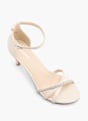 Graceland Högklackad sandal Beige 123321 2