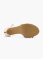 Graceland Högklackad sandal Beige 123321 4
