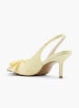 Catwalk Zapatos abiertos de tacón Amarillo 123469 3