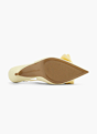 Catwalk Czółenka z paseczkiem Żółty 123469 4