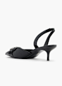 Buffalo Slingback pump Svart 123487 3