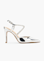 Bridgerton Sapato de salto com fivela Prata 123549 1