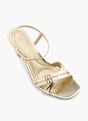 Buffalo Højhælet sandal Guld 124250 2
