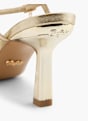 Buffalo Högklackad sandal Guld 124250 5