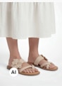 Graceland Tongs Beige 124303 5