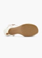 Catwalk Högklackad sandal Benvit 124359 4