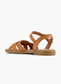 Graceland Sandale Camel 124365 3