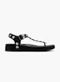Catwalk Sandalen-Zehentrenner Schwarz 124504 1