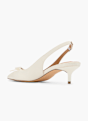 Läst Copenhagen Slingback pump Benvit 124608 3