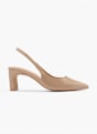 Läst Copenhagen Slingback pump Brun 124617 1