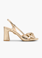 Bridgerton Sandale s petom Zlatna 124629 1