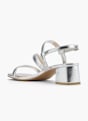 Catwalk Sandale s petom Srebrna 125206 3