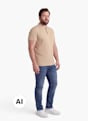 FILA Polo brun 125622 5