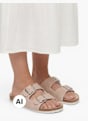 Björndal Mélyített talpú papucs pink 125723 6