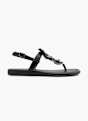 Graceland Sandalias de dedo Negro 126075 1