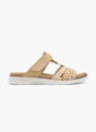 Romika Flache Pantolette Beige 126672 1