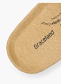 Graceland Anatomski natikač Srebrna 127244 6