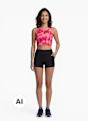 Kappa Short Noir 127366 4
