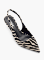 Catwalk Slingback salonarji Črna 127742 2
