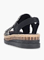 Rieker Sandales à talons Noir 128129 5