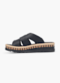 Rieker Flache Pantolette Schwarz 128127 3