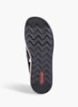 Rieker Flache Pantolette Schwarz 128127 4