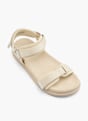 Catwalk Sandale cu toc Bej 128850 2