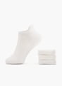 Cosy Nature Sneaker-Socken Weiß 129069 1