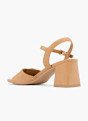 Graceland Højhælet sandal Cognac 129585 3