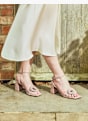 Catwalk Sandale z visoko peto Roza 129590 7