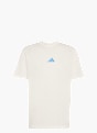 adidas Tee-shirt Blanc cassé 131454 1