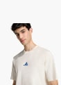 adidas Tee-shirt Blanc cassé 131454 5