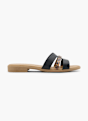 Graceland Flache Pantolette Schwarz 131497 1