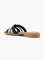 Graceland Flache Pantolette Schwarz 131497 3