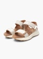 Xti Sandálias de salto Beige 132325 4