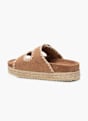 Refresh Chinelo com palmilha alta Castanho 132326 3
