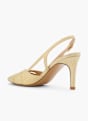 Catwalk Slingback salonke Zlatna 135327 3