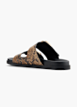 Catwalk Flache Pantolette Braun 137994 3