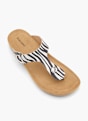 Graceland Sandal med tårem Vit 137992 2