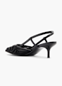 Catwalk Slingback salonarji Črna 138089 3
