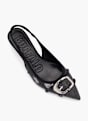 Buffalo Slingpumps Schwarz 138182 2