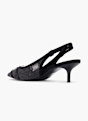 Buffalo Slingpumps Schwarz 138182 3