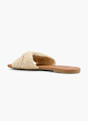 PIECES Flache Pantolette Beige 138346 3