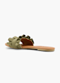 PIECES Flache Pantolette Olive 138349 3