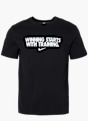 Nike Tee-shirt Noir 138699 1