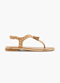 Graceland Sandal med tårem Kamel 138835 1