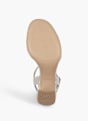 Tamaris Sandale z visoko peto Srebrna 138975 5